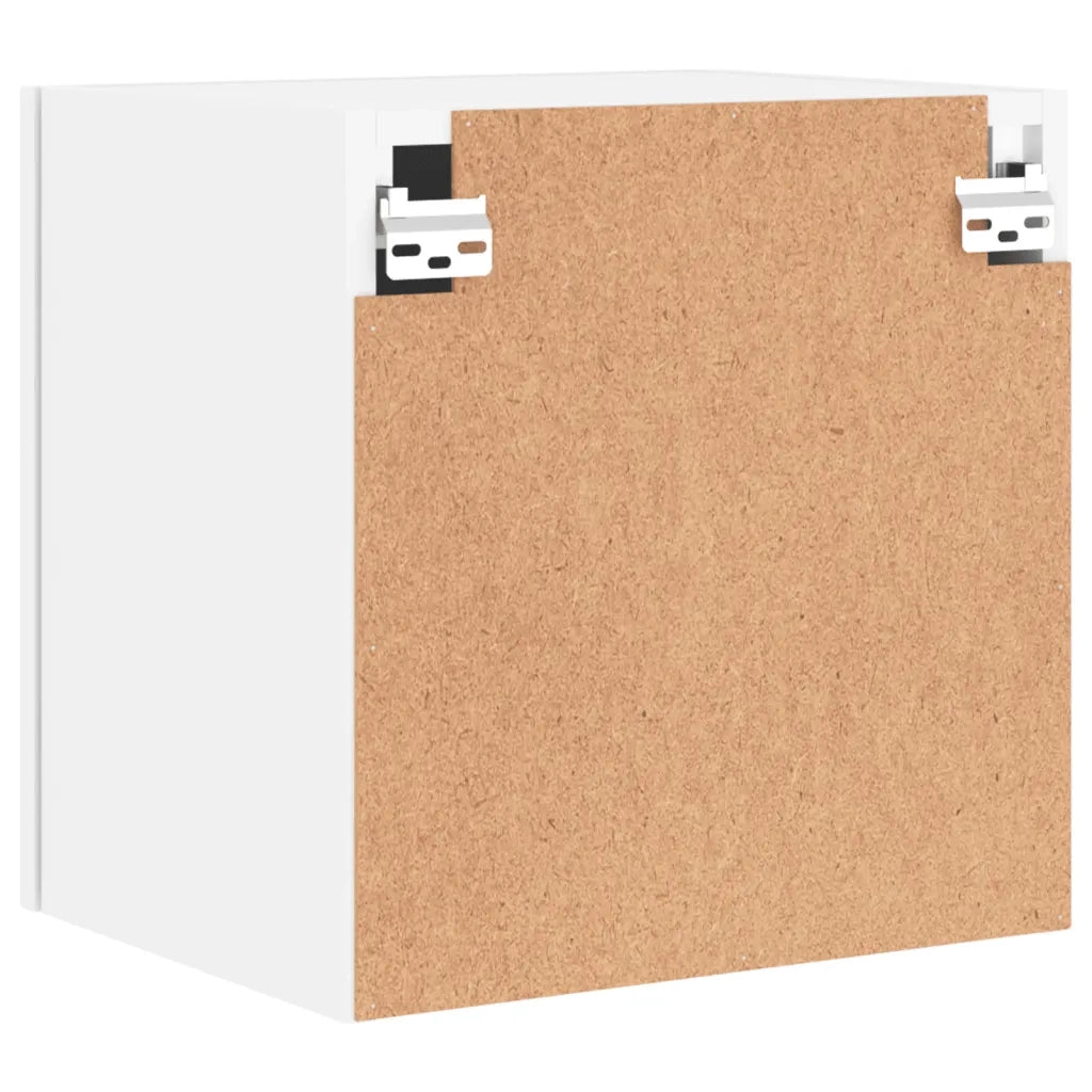 Mobile TV a Parete | Armadietto TV | Mobile Porta TV Bianco 40,5x30x40 cm in Legno Multistrato