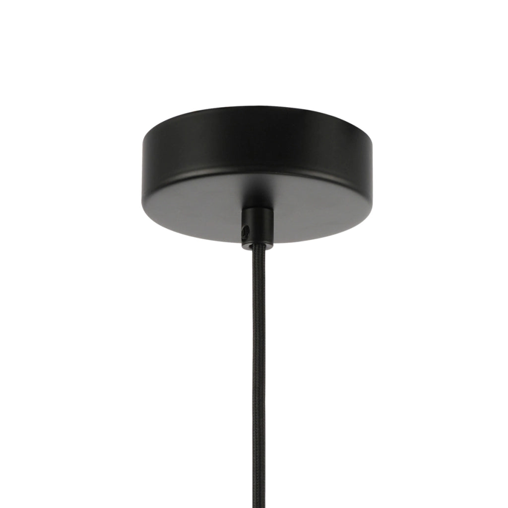 Lampada sospensione moderna bruno/bianco LED 7W Ø25 PIEVE