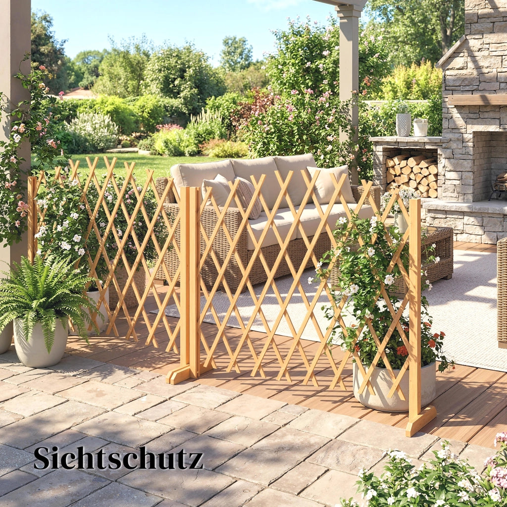 Paratia estensibile ¨C zephmum ¨C marrone 180x30x103 cm