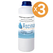 CORRETTORE PH- 15% MENO LIQUIDO per piscina Quantità confezione: 3 confezioni