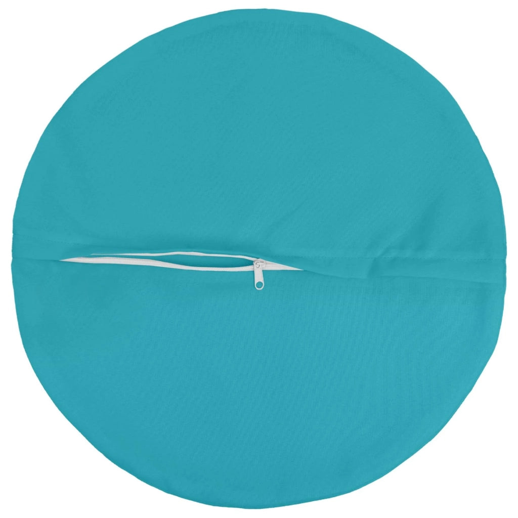 Federa 2 pcs HEERLEN Turchese Ø 50 cm Poliestere 922693