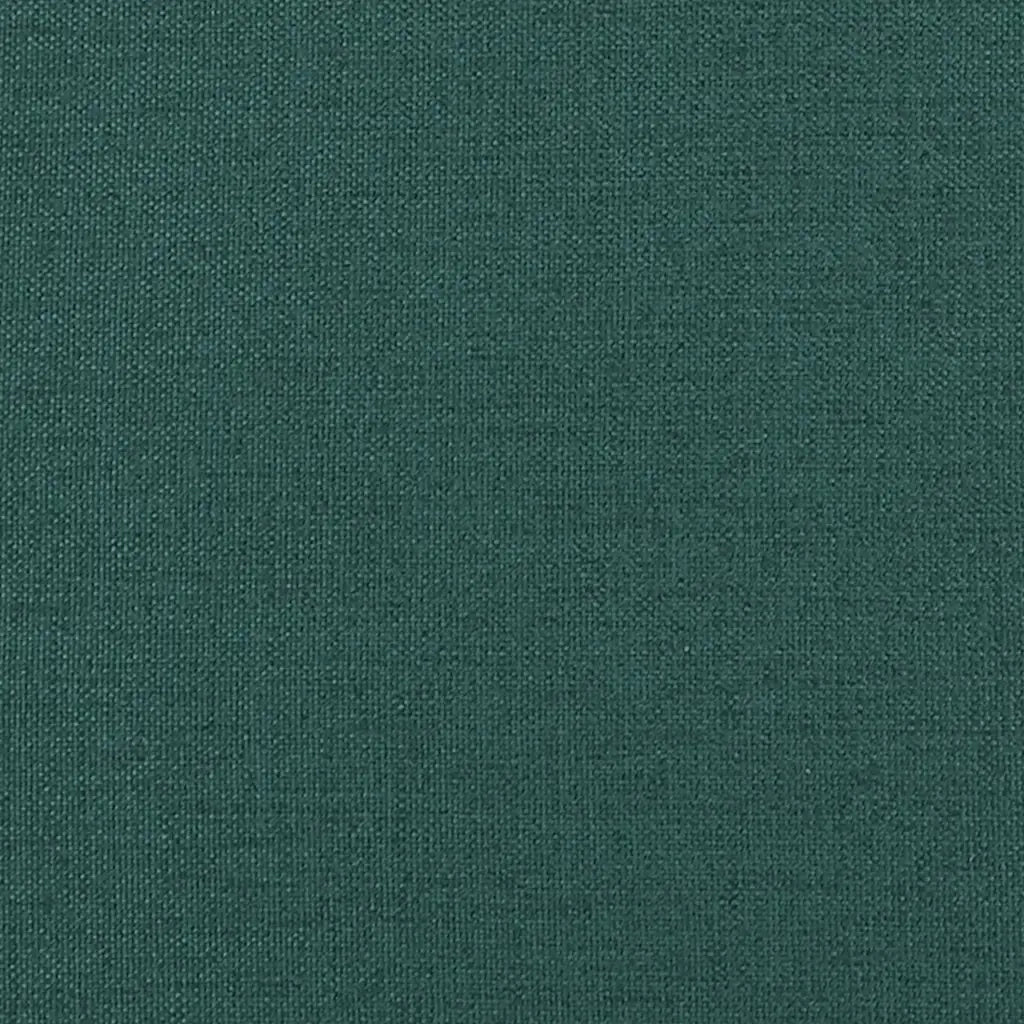 Panca con Cuscini-Sgabello-Divano Verde Scuro 113x64,5x75,5 cm in Tessuto