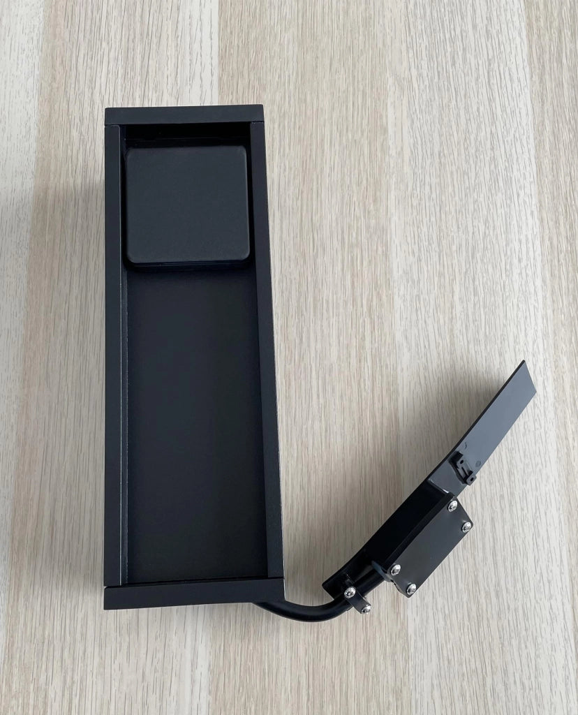 Paletto presa giardino 1x Schuko IP54 nero Lutec Mains