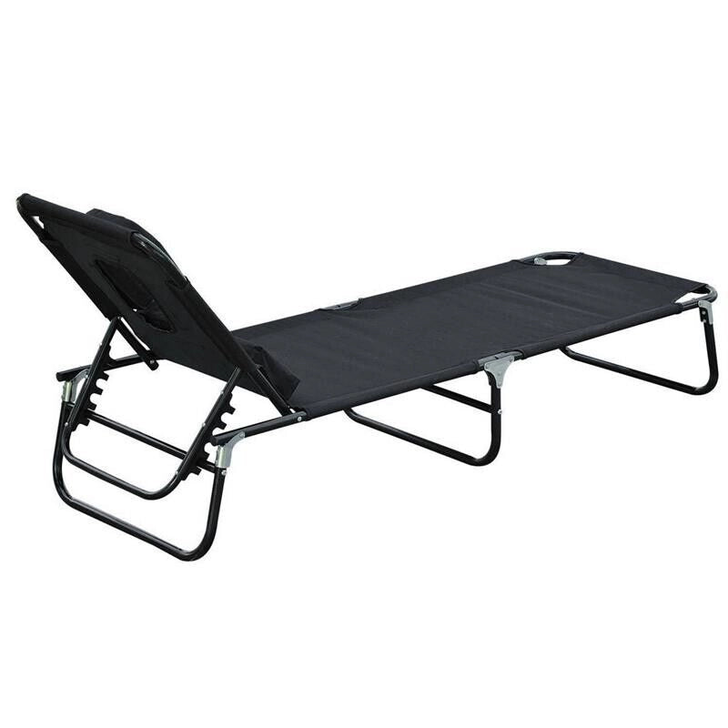 LETTINO PRENDISOLE  CON APERTURA FRONTALE 190 X 56 X 28 CM NERO