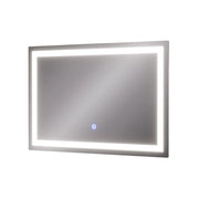 Vicco Specchio bagno Vetro 60 x 40 cm con illuminazione frontale