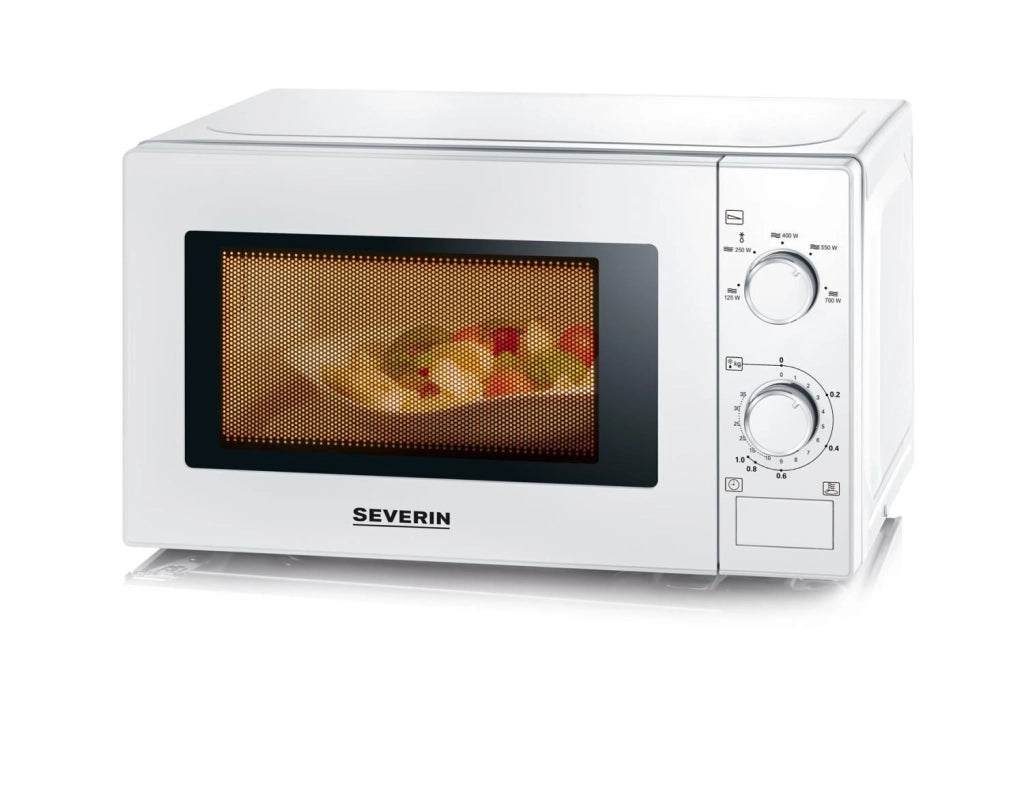 Severin MW 7770 Forno a microonde Solo Microonde 20 L 700 W Scongelamento colore Bianco