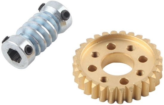 Reduttore a Cingolo 6 mm - Rapporto 28:1 - Veloce 24 denti - Funzione di Blocco Automatico - Resistente ai Colpi - Stabilità di Potenza - Motore di Riduzione