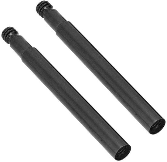 Aumentatore di prese 60 mm - Presta - Lega di alluminio - 2 pezzi - Duraturo - Compatibile con diversi cicli - Adattatore di prese