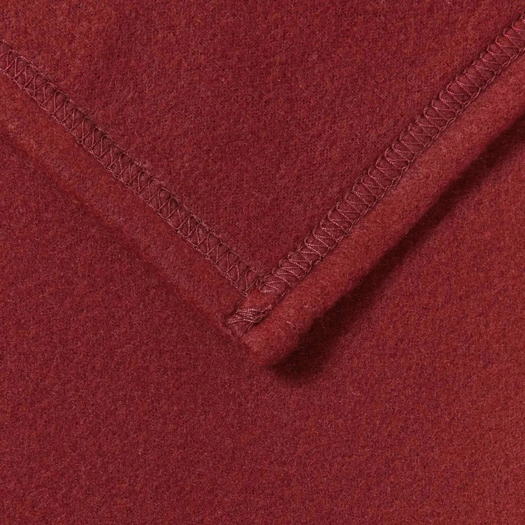 Coperta Rosso Bordeaux 200 x 150 cm Panno 42017030