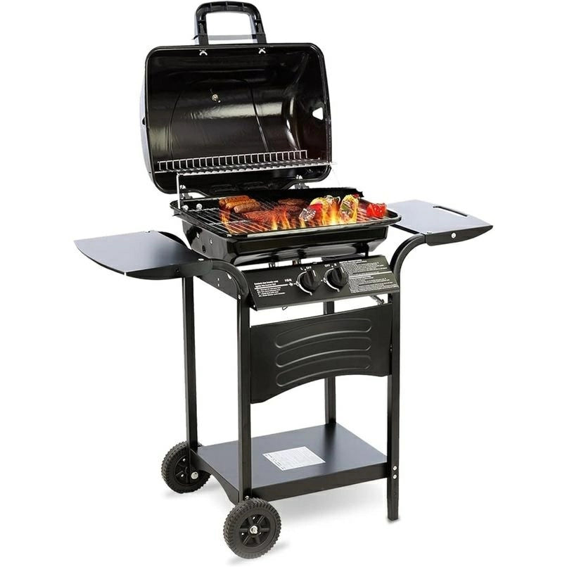 BBQ GUSTAVO A GAS 2 FUOCHI 109,5X56X101,5 - GMR
