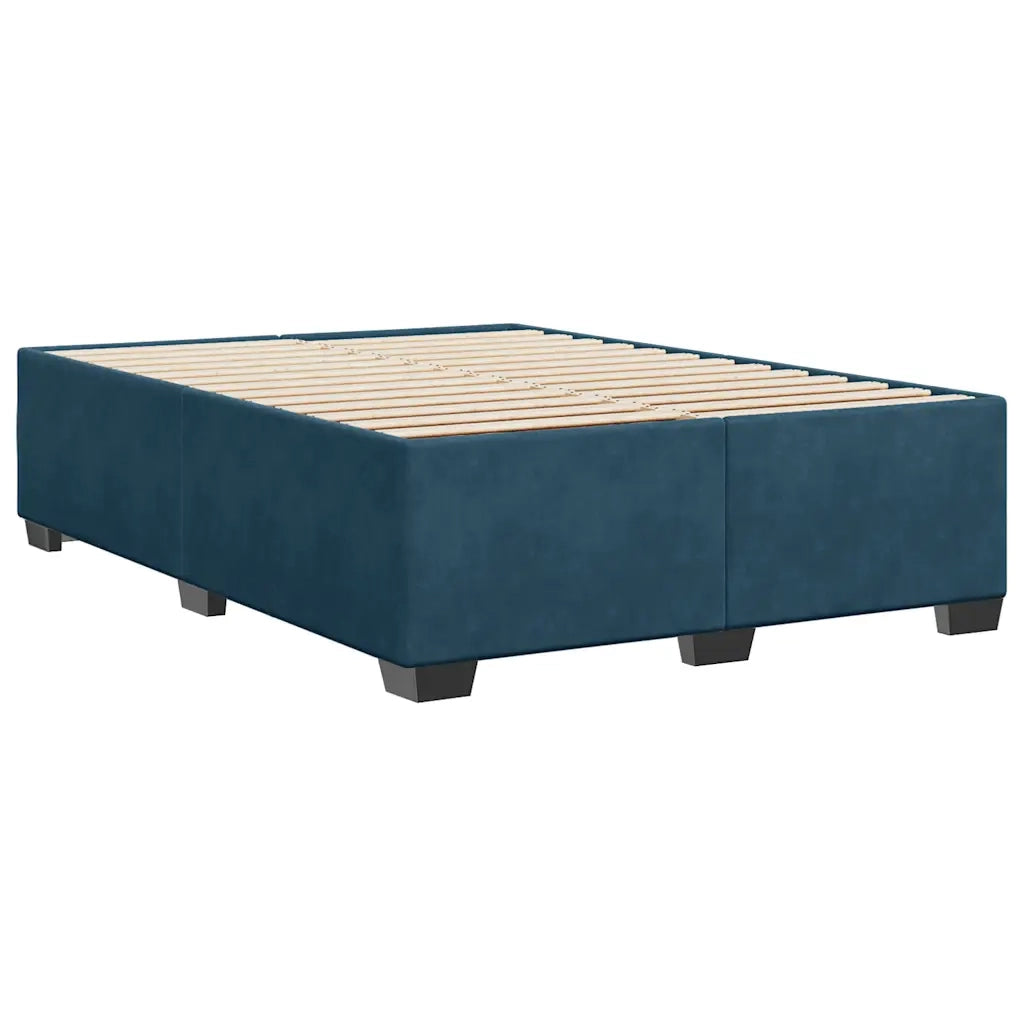 Giroletto Blu 160x200 cm in Velluto 3284647