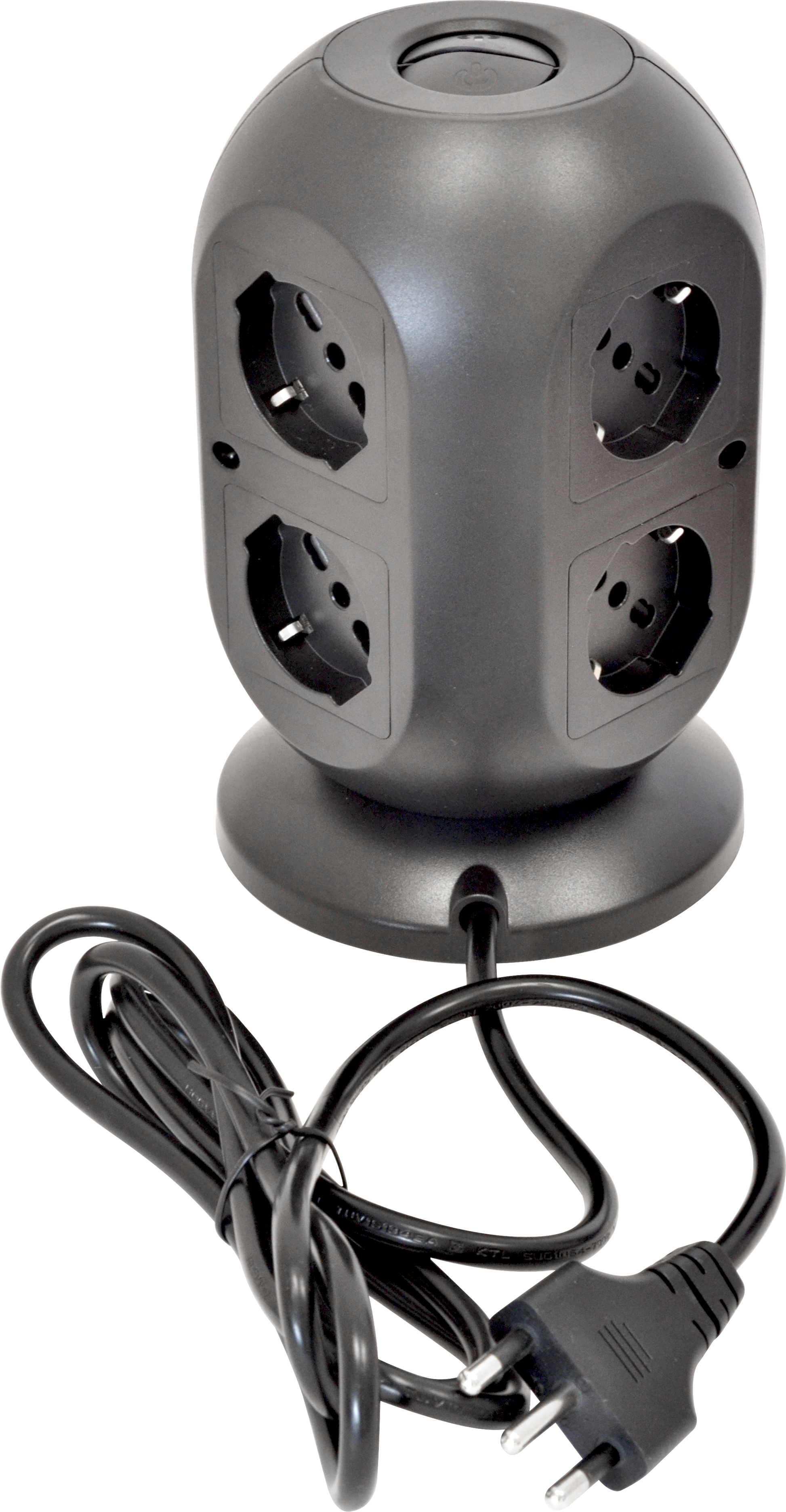 TOWER MULTIPRESA A TORRE 8 PRESE UNIVERSALI P40 E 4 USB
