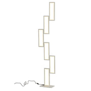 Piantana Design Moderna Structura Led Integrato 67W In Alluminio Bianco