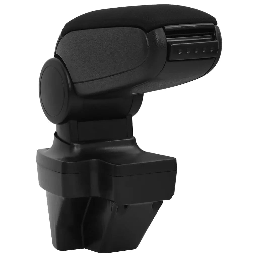 Bracciolo Auto Nero 15x35x(33-49,5) cm ABS 154687
