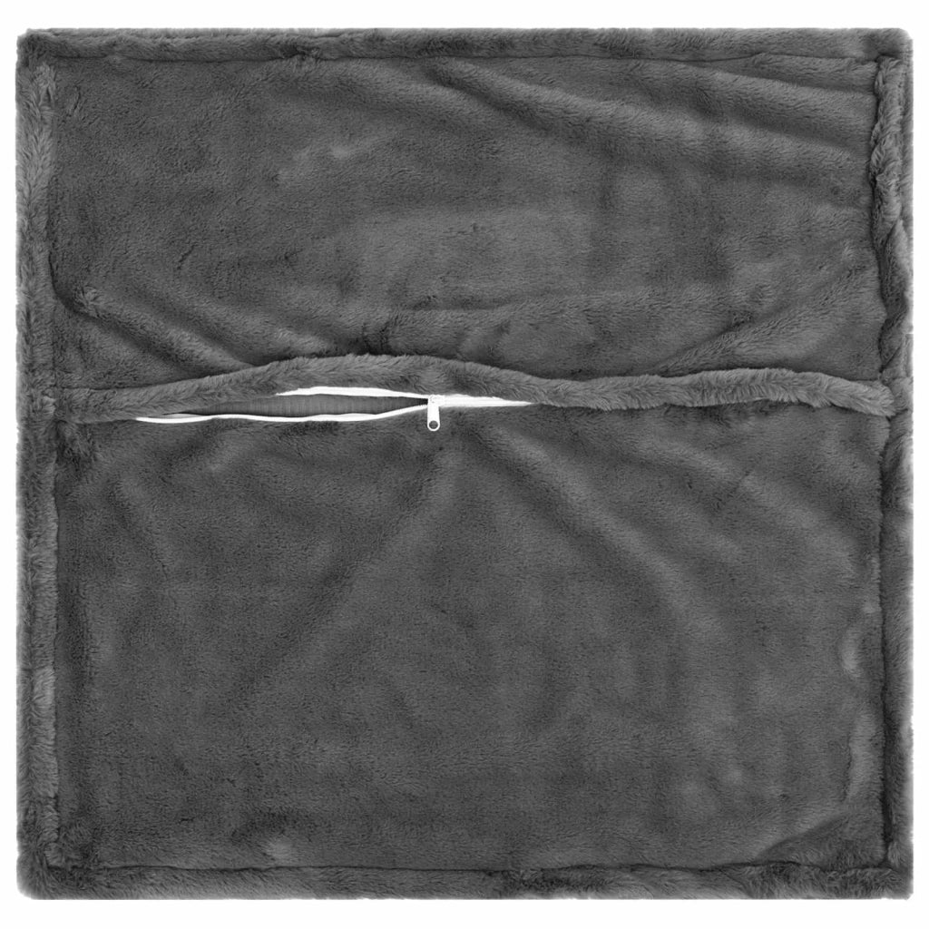 Federa 6 pcs HOUTEN Grigio Scuro 80 x 80 cm 921832