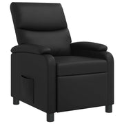 Poltrona reclinabile Nero Similpelle 42034981