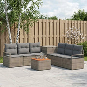 Set di divani 8 pz Grigio e Grigio Scuro 3448172