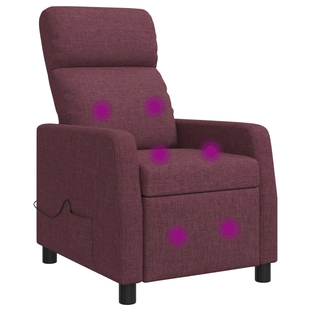 Poltrona Massaggiante Viola Tessuto 42035108