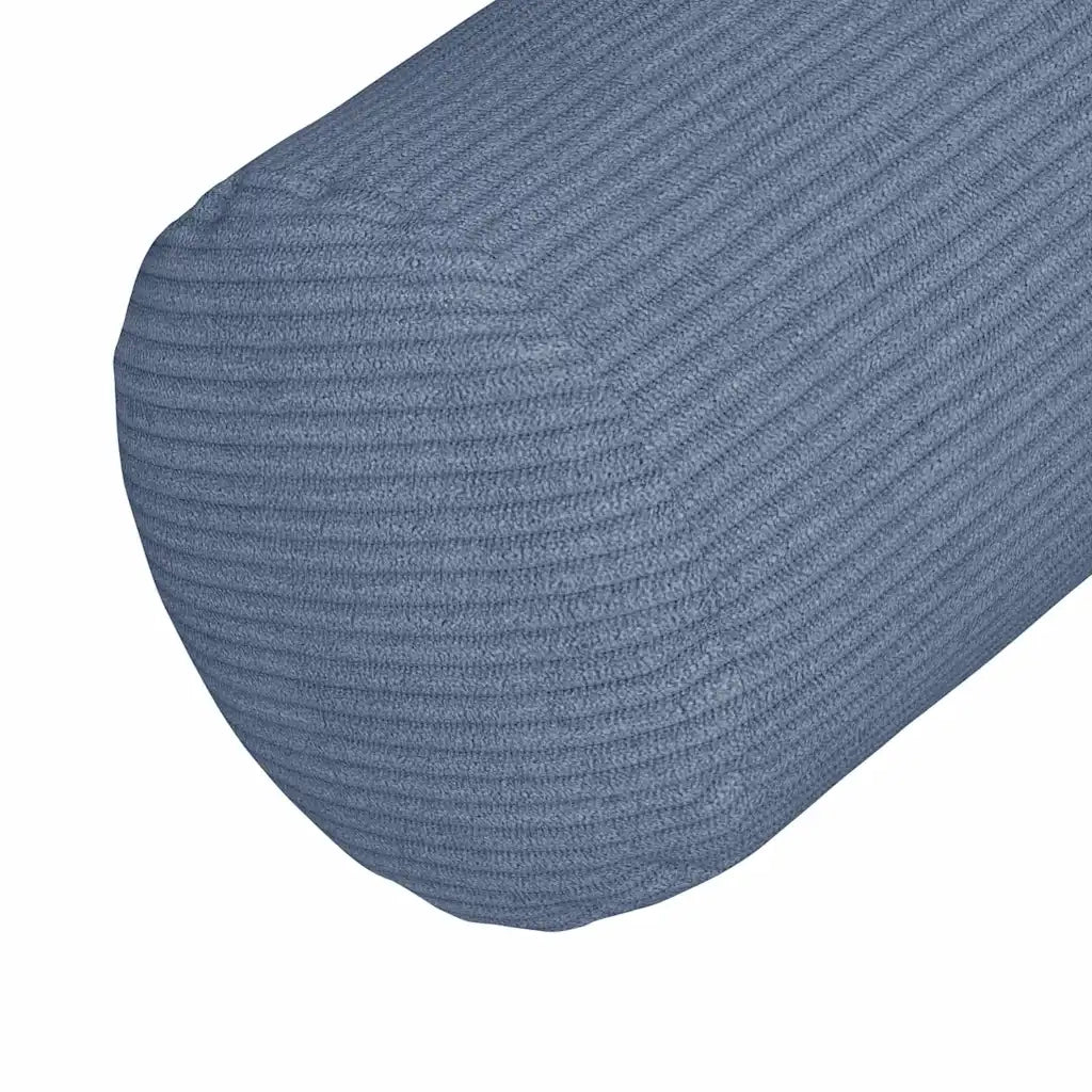 Cuscini a rullo 2 pcs Blu Ø 15 x 40 cm Tessuto in Cords 42014306