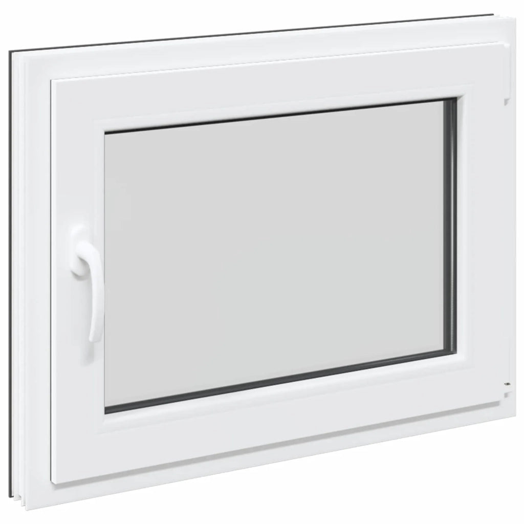 Finestra per Soffitta RISOR Antracite 60 x 100 cm PVC e Vetro 42047278