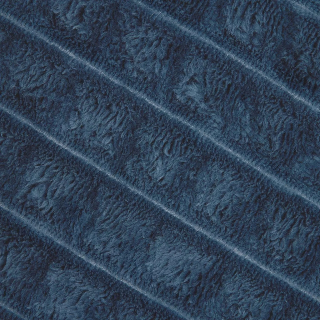 Coperte da Pile 6 pcs Blu navy 270 x 240 cm Panno 42016960