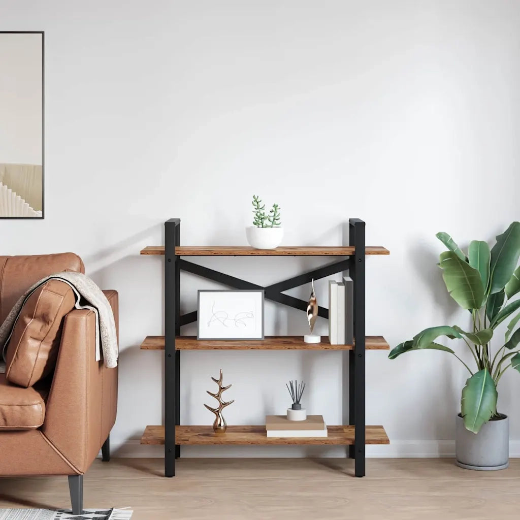 Libreria Legno vecchio 100 x 33,5 x 102 cm Legno multistrato 883950