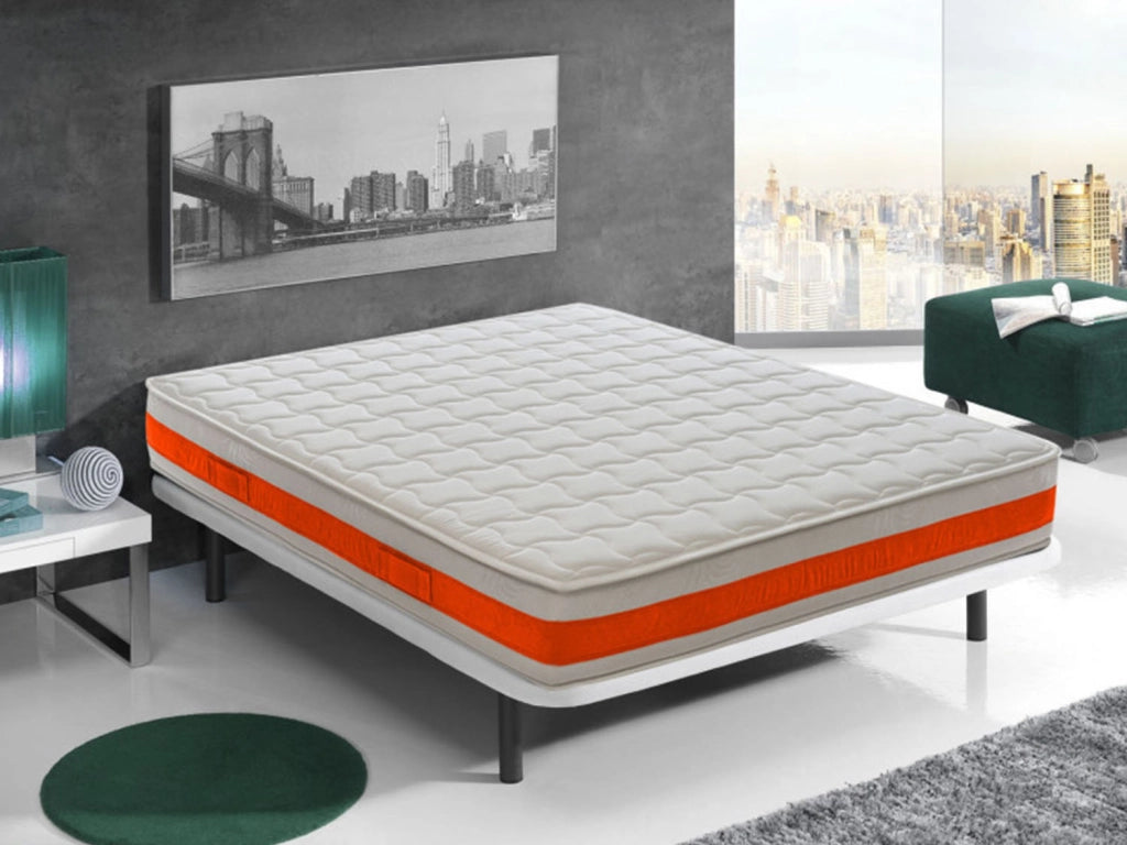 Materasso Piazza e Mezza 120x200 in Memory Foam  Alto 22 cm  11 Zone Differenziate