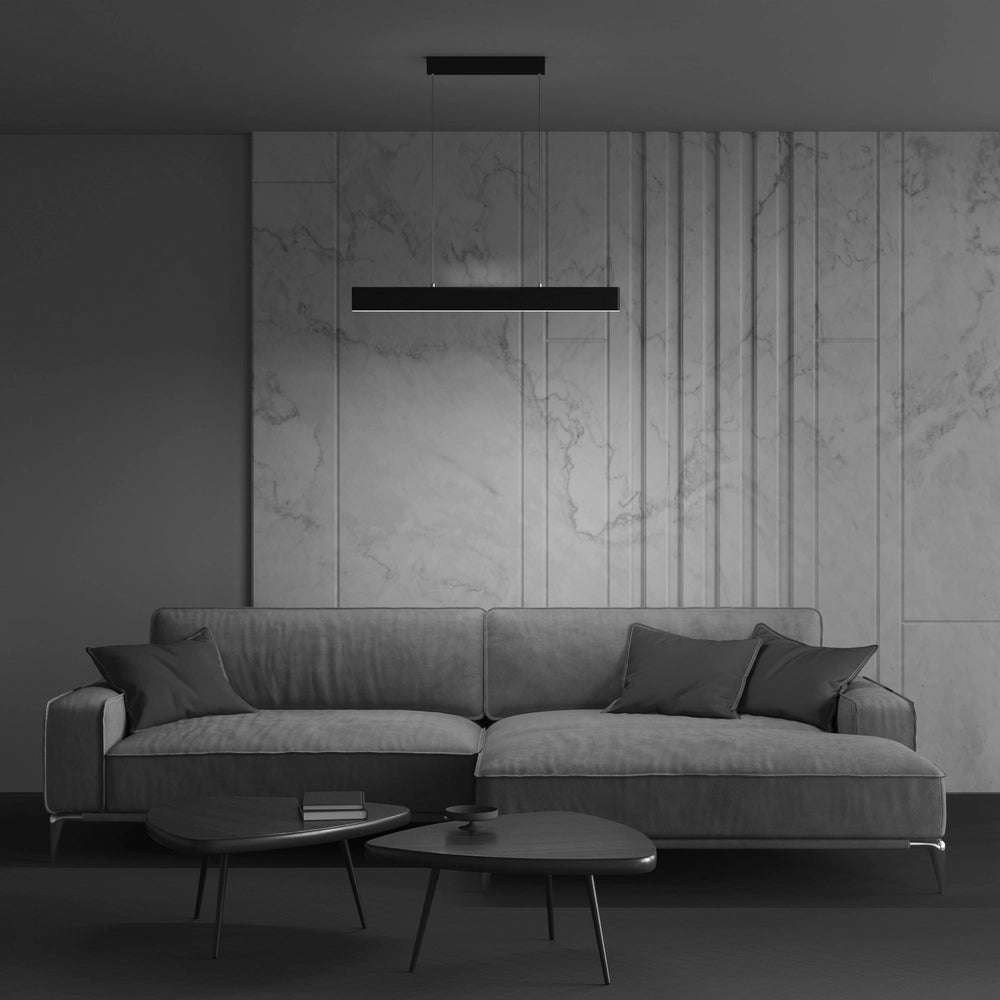 Lampada a sospensione LED Maytoni Step nera 91cm 23W