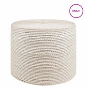 Corda | Fune di Juta 8 Bianco 100% juta Tossa