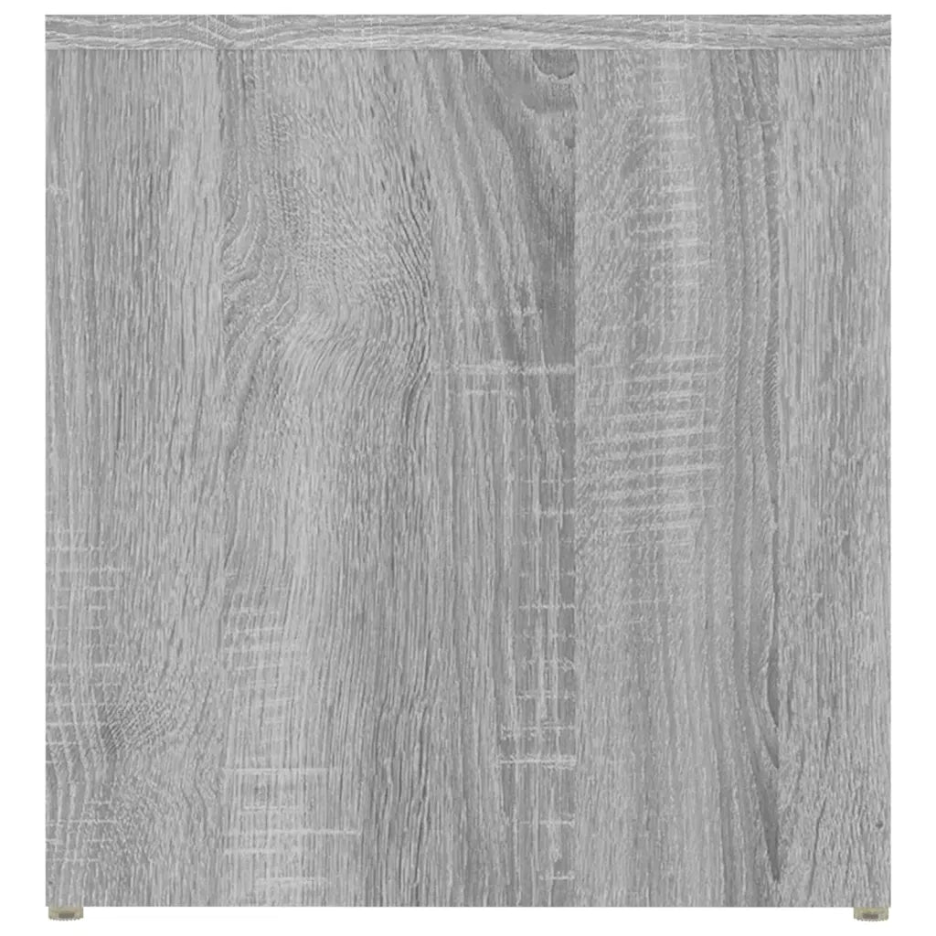 Tavolino-Tavolino da soggiorno-Tavolo Grigio Sonoma 59x36x38 cm in Legno Multistrato