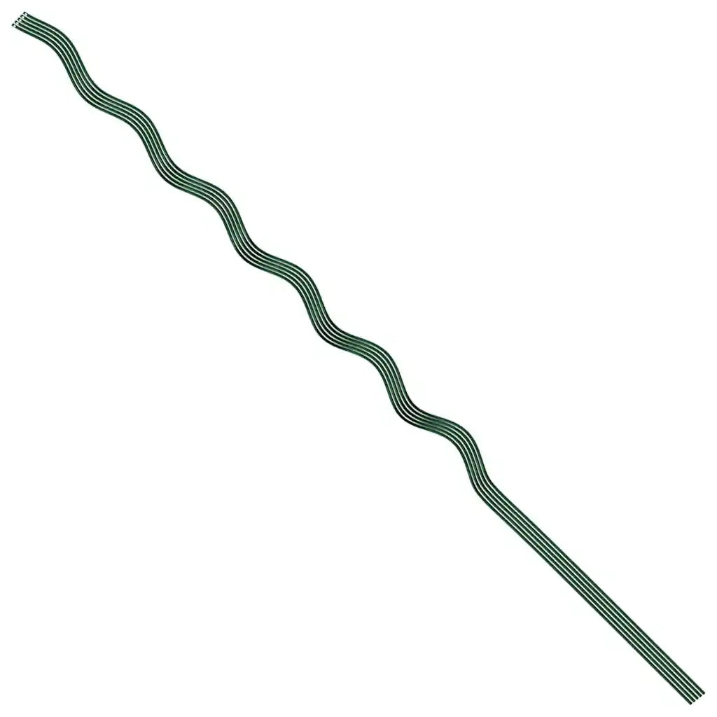 Supporto per piante 5 pcs Verde 150 x 0,6 x 0,6 cm Acciaio 4107060