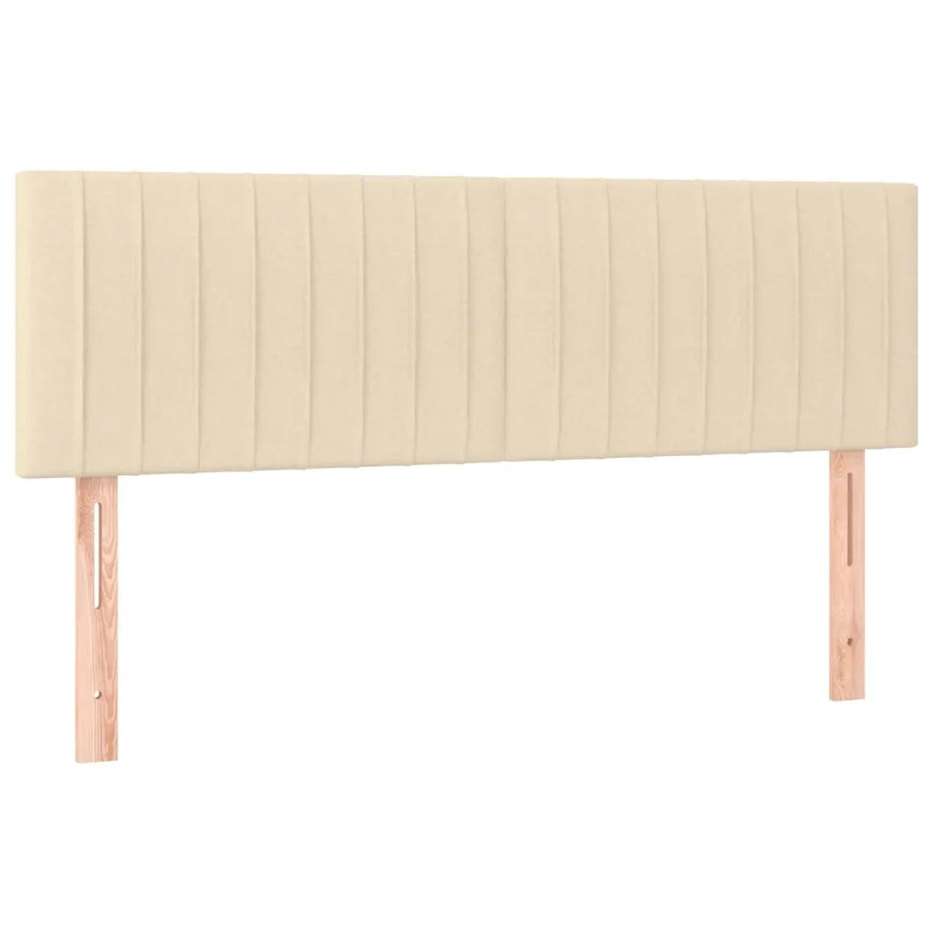 Giroletto a Molle con Materasso Crema 140x19 cm in Tessuto 3140774