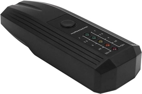 Sistema di rilevamento radiazioni EMF per caccia ai fantasmi in ambienti industriali con funzione di caccia ai fantasmi.