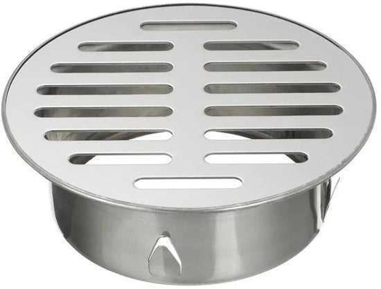 Sistema di Scarico della Copertura - Scarico Flessibile in Acciaio Inossidabile - Flessibile e Rimovibile - Sistema Anticongestione - Scarico Esterno - Copertura e Balcone - 110 Aperture - Fissello Scarico Flessibile