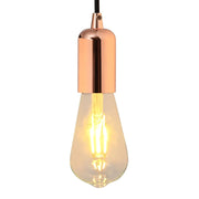 Portalampada 2 pz Oro Rosa E27 4106531