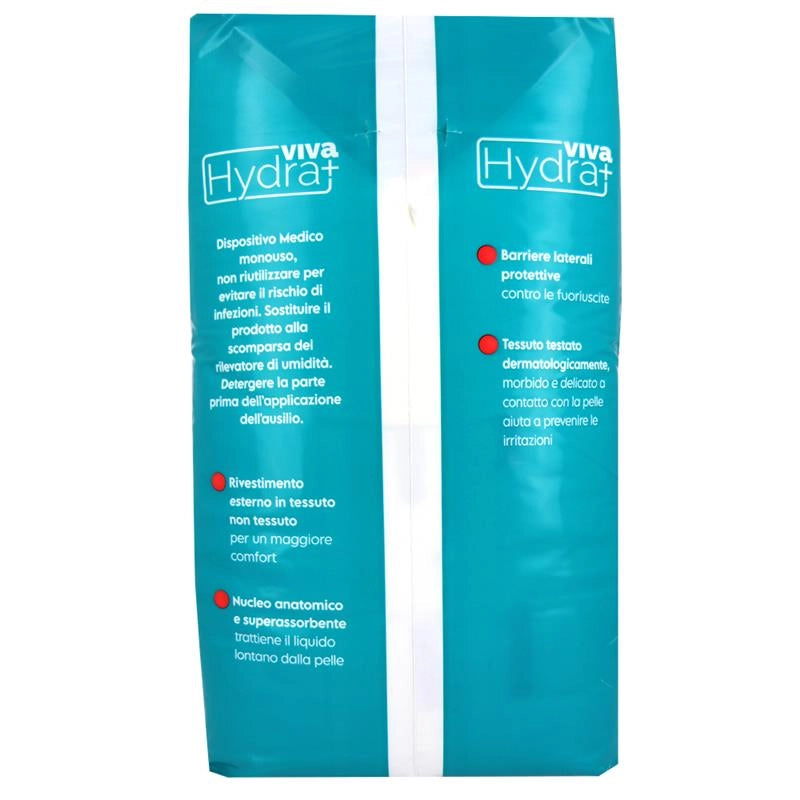 HYDRA VIVA PANNOLONI MUTANDINA LARGE UNISEX 15PZ 115/155 CM