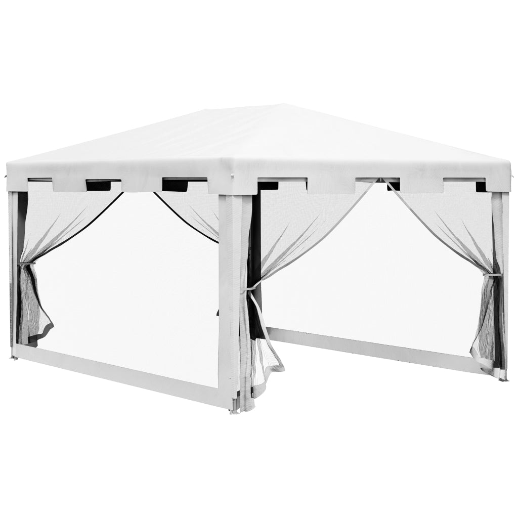 Cenador per Esterno 4x3 m ¨C Minimal ¨C Grigio e Nero
