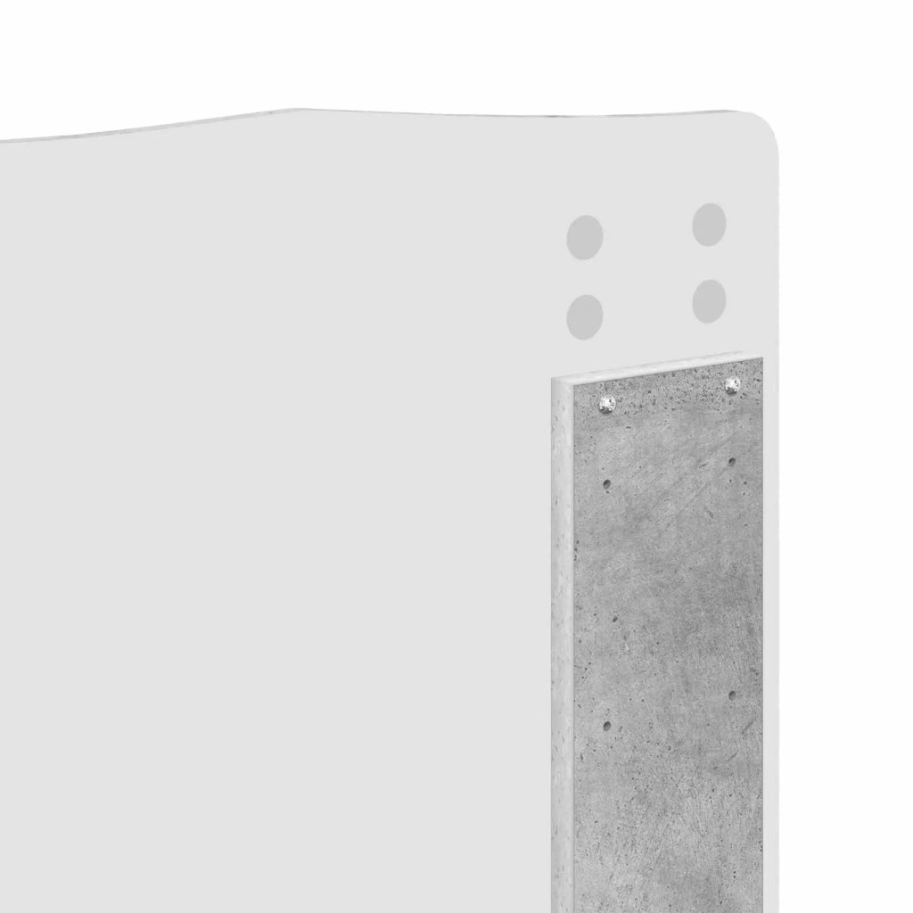 Testiera | Testata Grigio cemento Legno multistrato
