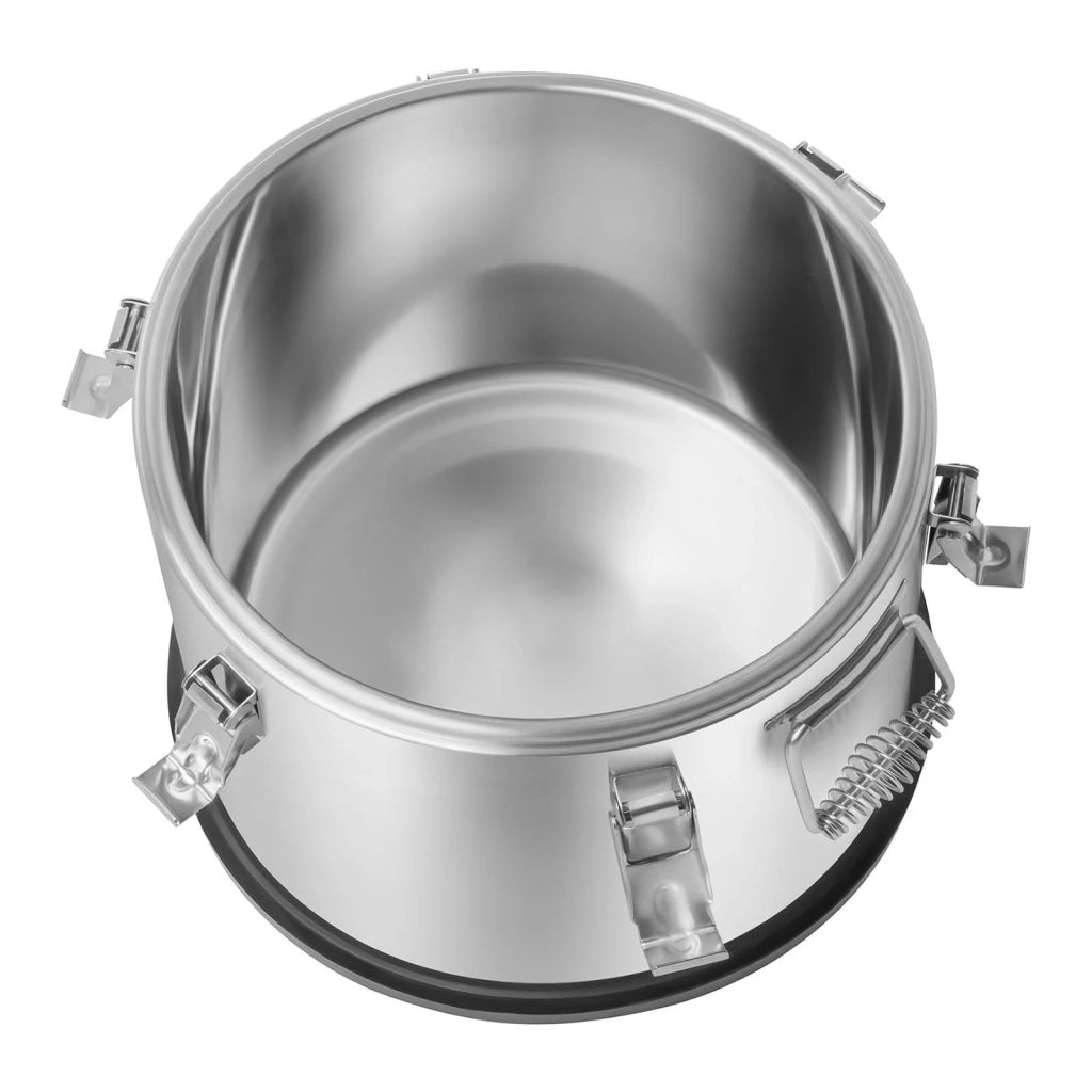 Contenitore isolato da 10 litri acciaio inox spazzolato 14_0001143