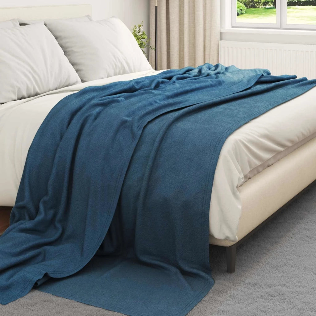 Coperta Blu navy 270 x 240 cm Panno 42017024