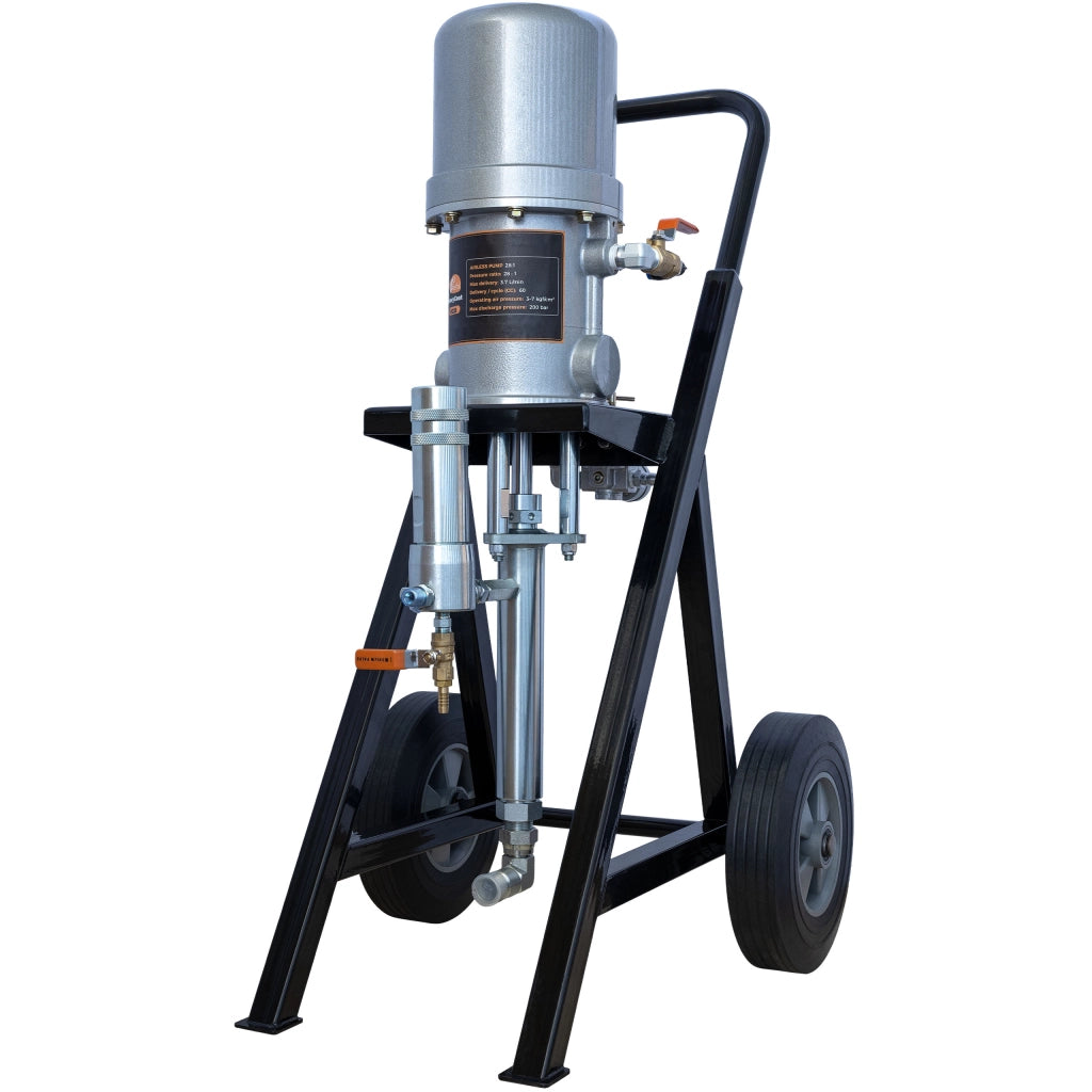 Agitatore Pneumatico Airless Rosfix HeavyCoat HC28 – 28:1, 200 Bar, 3,7 L/min