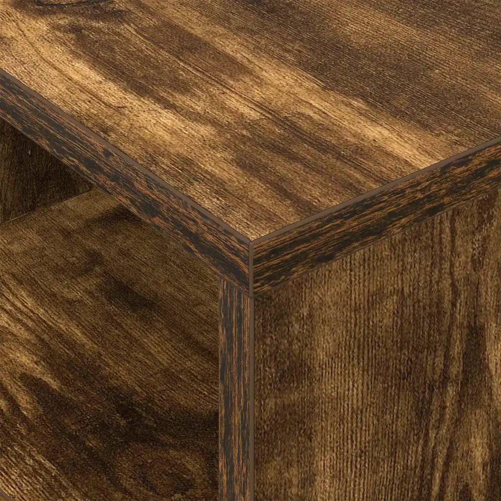 Tavolino 2 pcs Rovere fumé 30,5 x 30 x 45 cm Legno multistrato 890905