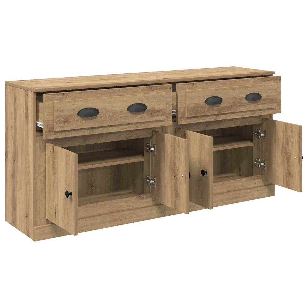 Sideboards 2 pcs Rovere artigianale 70 x 35,5 x 67,5 cm 3402660