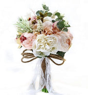 Boquetto di Festa per la Sposa - Fiori d'Arte - Fioriera per la Sposa - Decorazione di Casa - Giorni Speciali - Sempre Bello e Duraturo - Boquetto di Fiori d'Arte