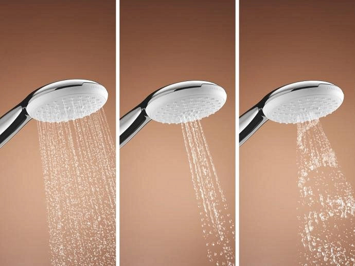 Doccetta 3 getti TEMPESTA 100 1/2 cromo GROHE multigetto rain