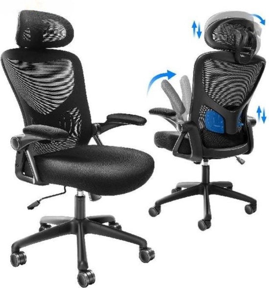 Sedile da Gioco Ergonomico - Supporto Cervicale Regolabile e Bracciali Regolabili - Sedia da Ufficio