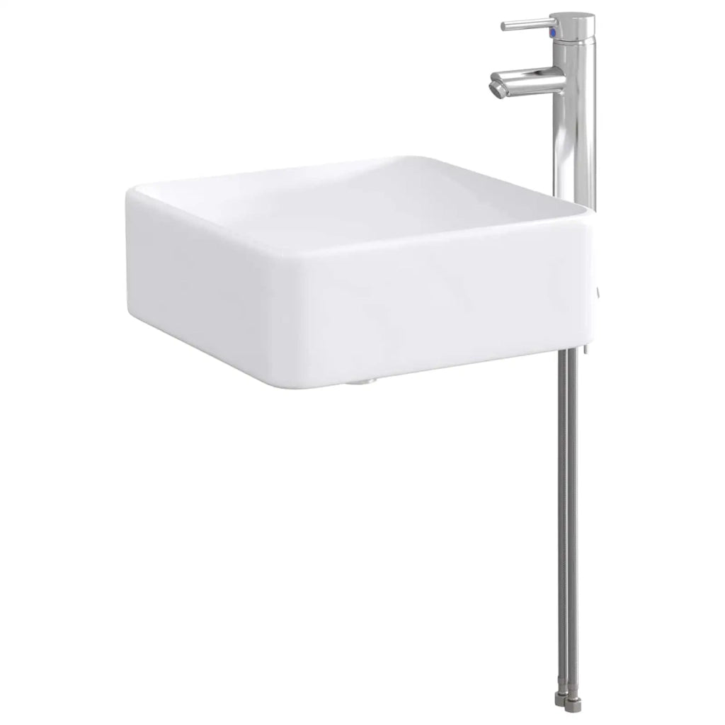 Lavabo da bagno Cromato 36,5 x 36,5 x 13 cm Metallo CFW2279983