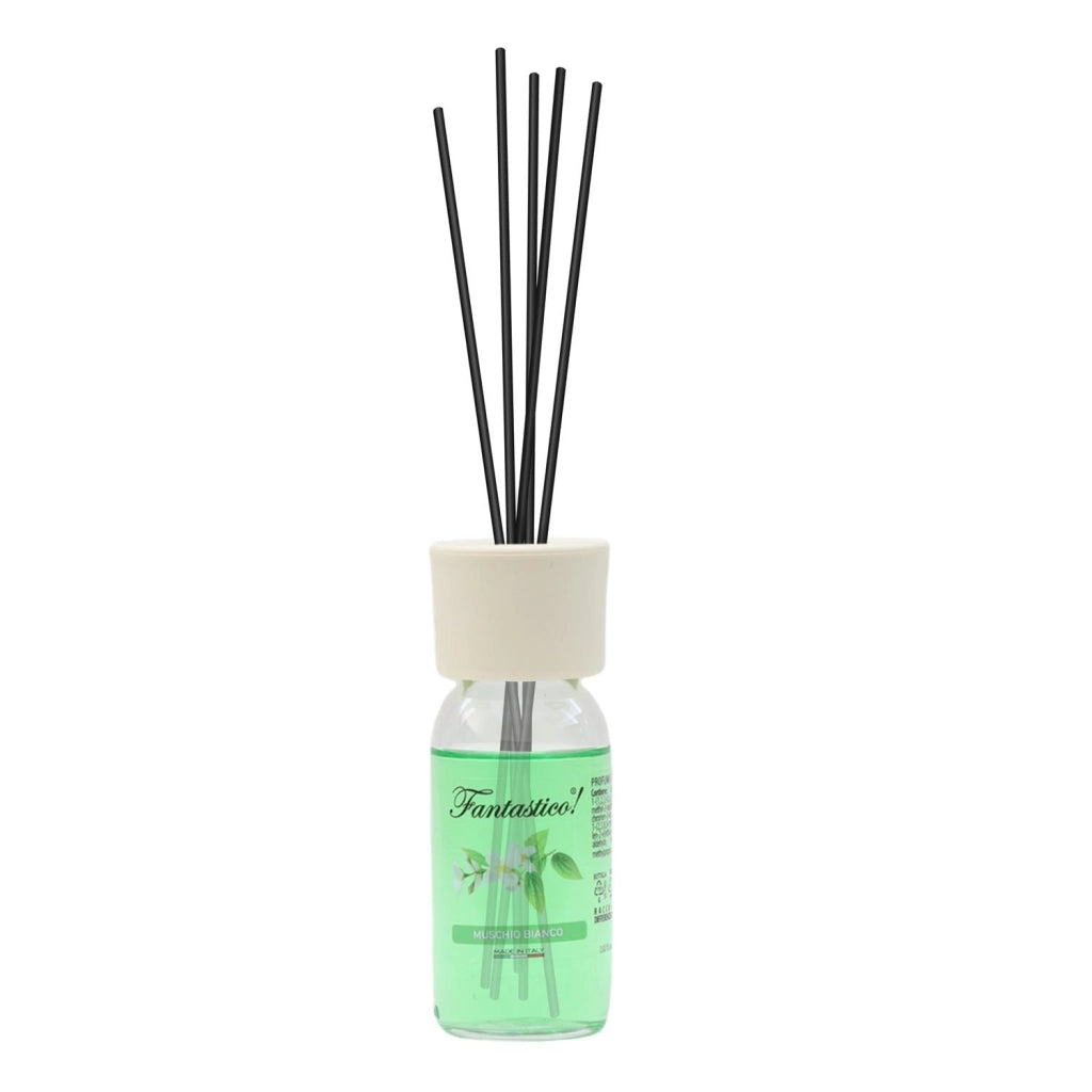 FANTASTICO DIFFUSORE PER AMBIENTE AL MUSCHIO BIANCO DA 60 ML