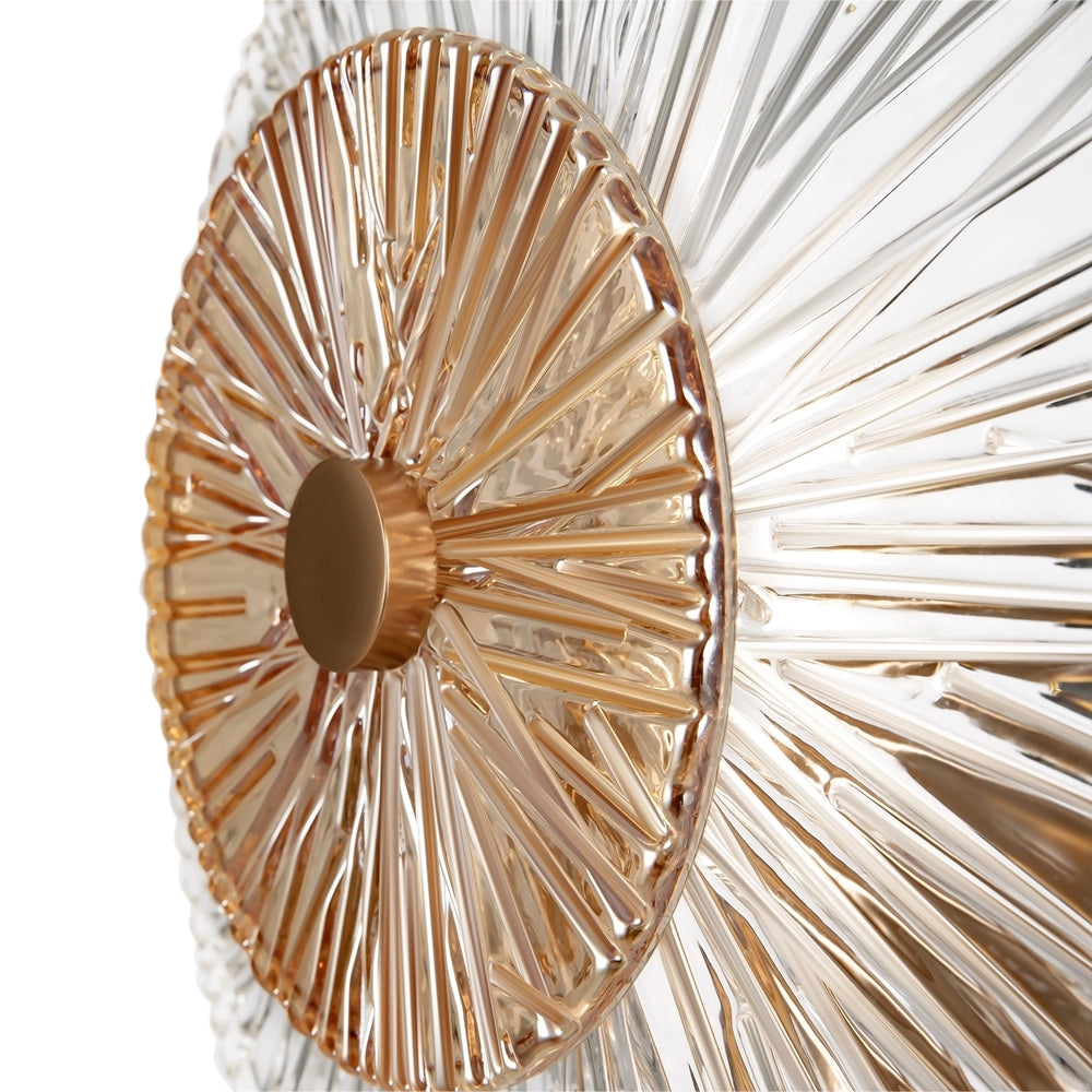 Applique oro con diffusore in vetro Maytoni MOD007WL-01G