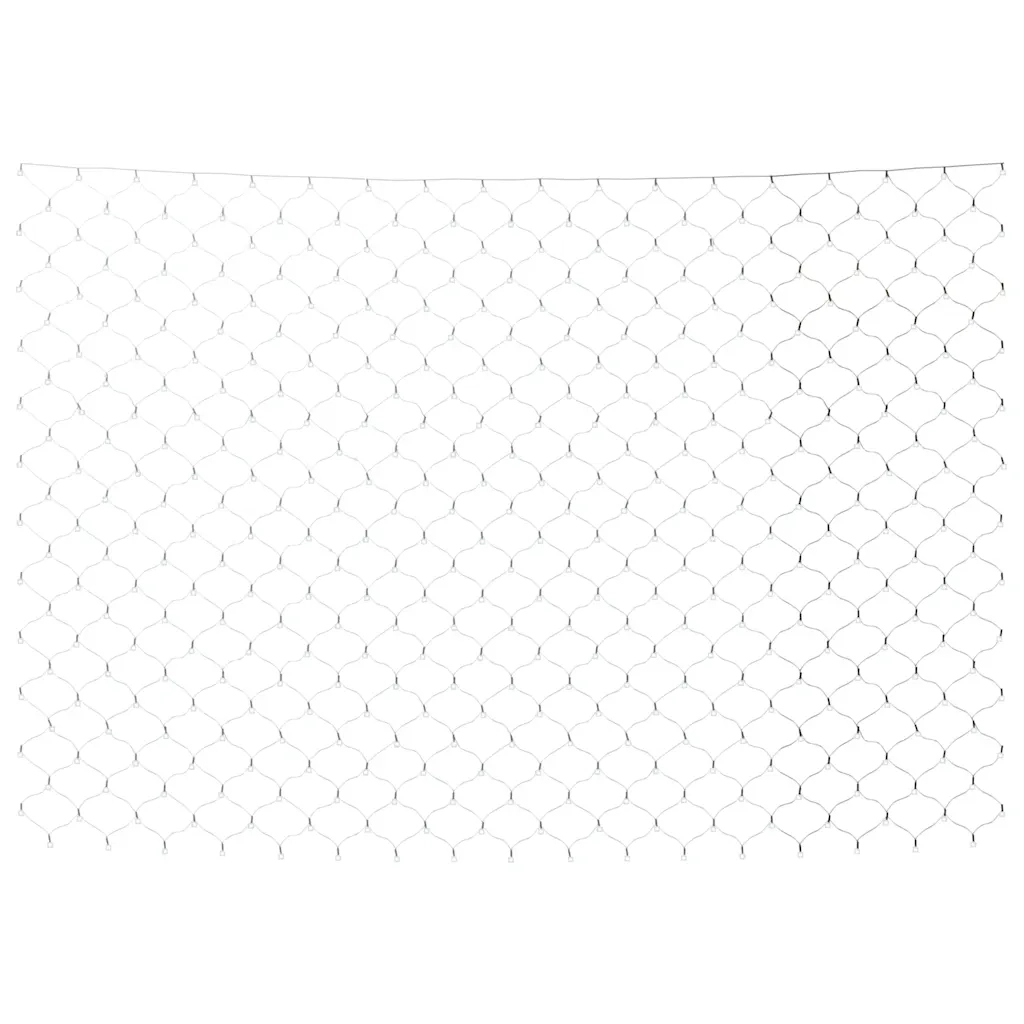 Luci di Natale Rete Bianco Freddo 3x2m 204 LED Interni Esterni CFW4852182